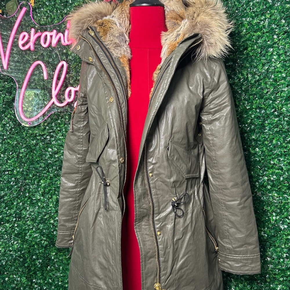 SAM Green Puffer Coat
